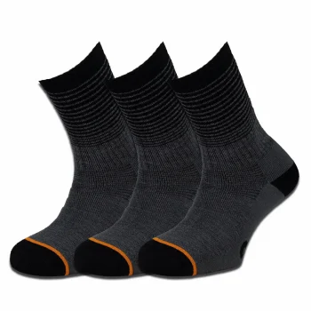 Femund Unisex Fjellsokker Koksgrå/Sort 3pk